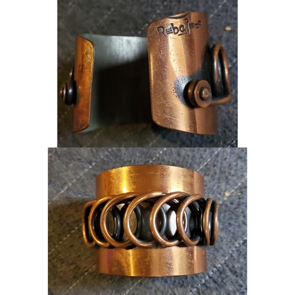 Vintage Jewelry - Heavy Copper Cuff